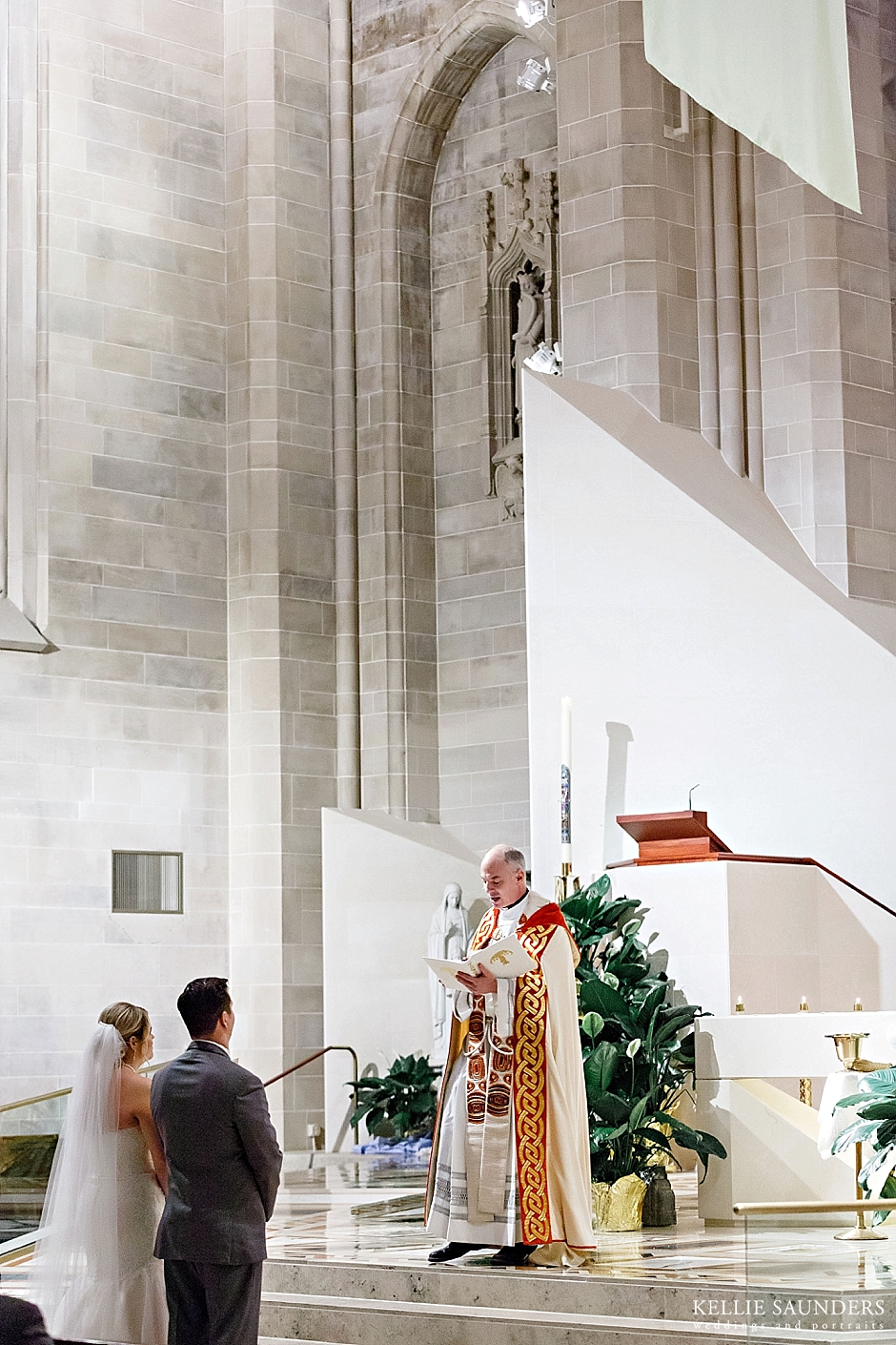 Cathedral of the Most Blessed Sacrament Wedding Photos